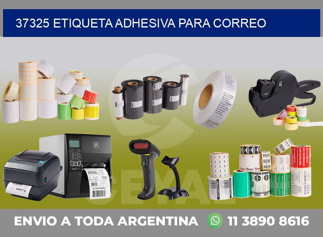 37325 ETIQUETA ADHESIVA PARA CORREO