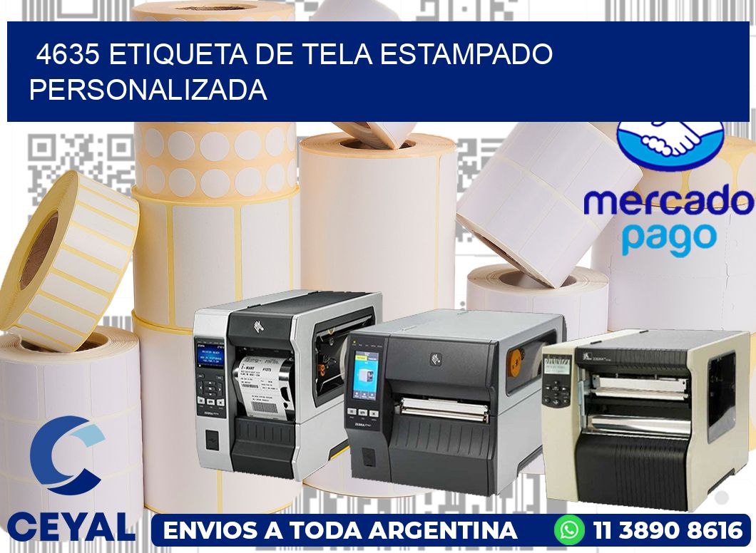 4635 ETIQUETA DE TELA ESTAMPADO PERSONALIZADA