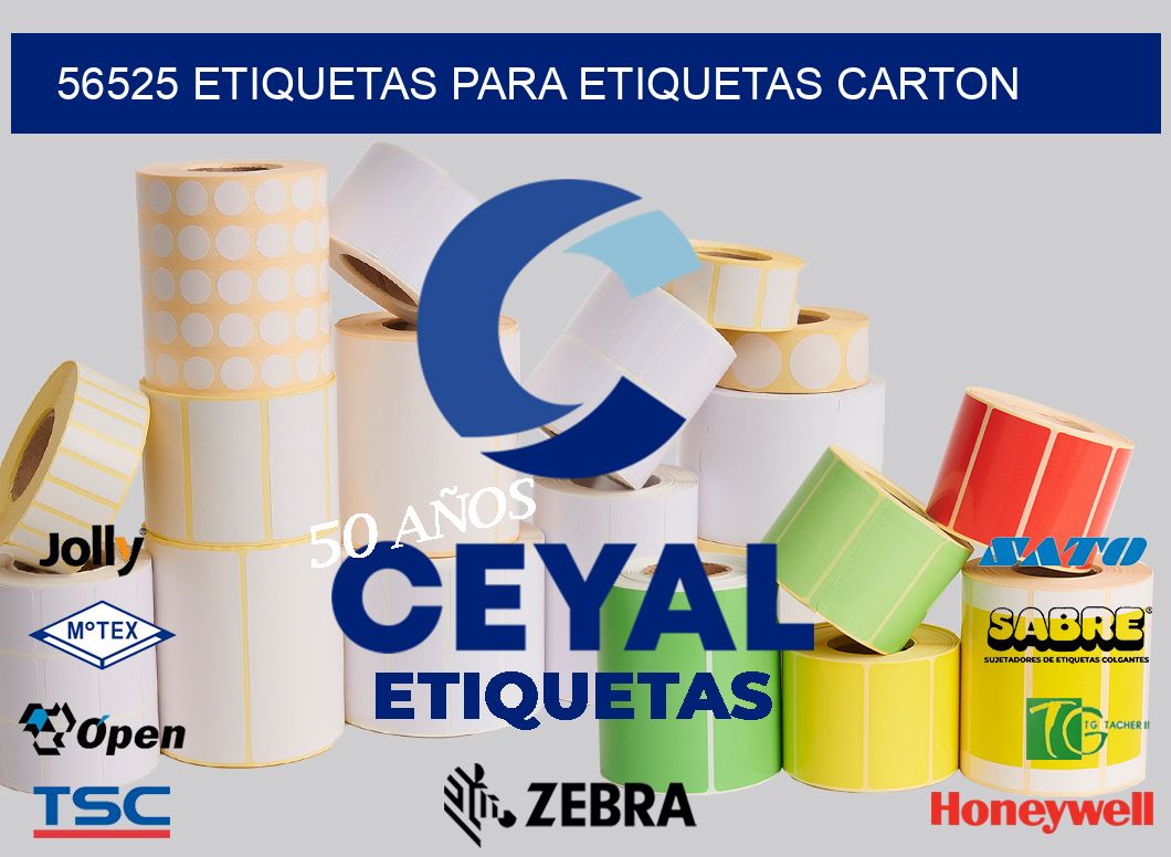 56525 ETIQUETAS PARA ETIQUETAS CARTON