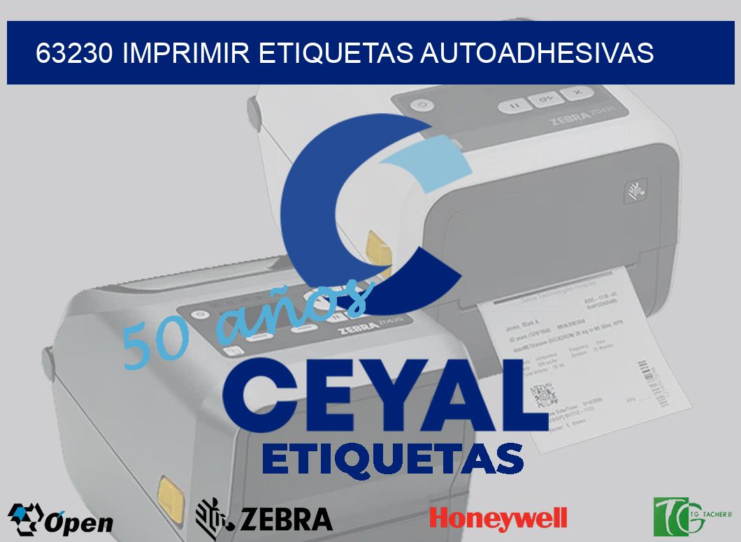 63230 IMPRIMIR ETIQUETAS AUTOADHESIVAS