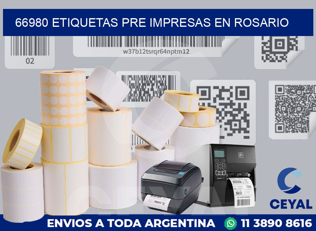 66980 ETIQUETAS PRE IMPRESAS EN ROSARIO