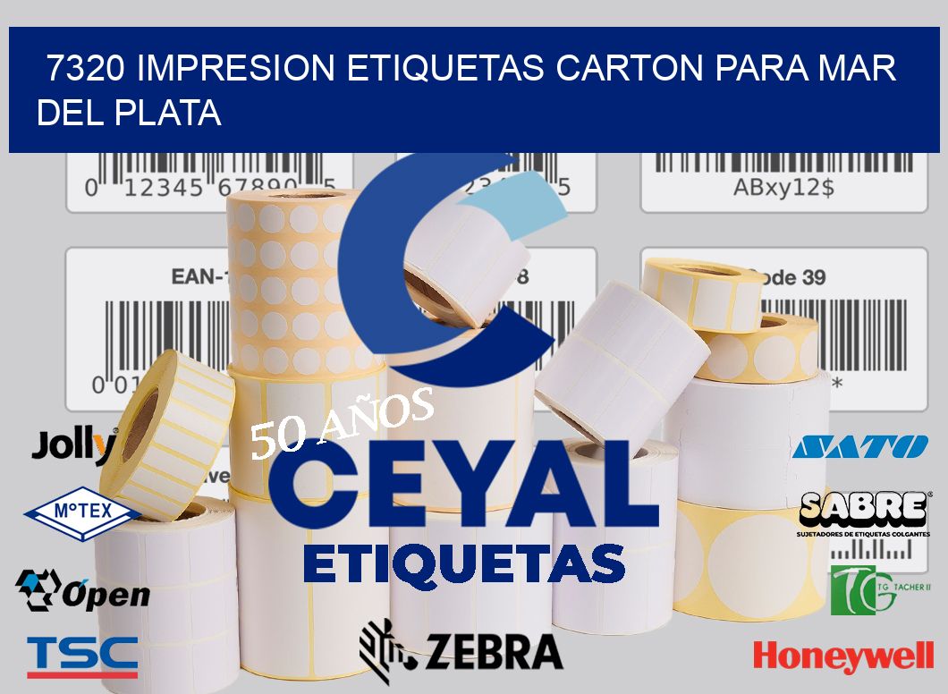 7320 IMPRESION ETIQUETAS CARTON PARA MAR DEL PLATA