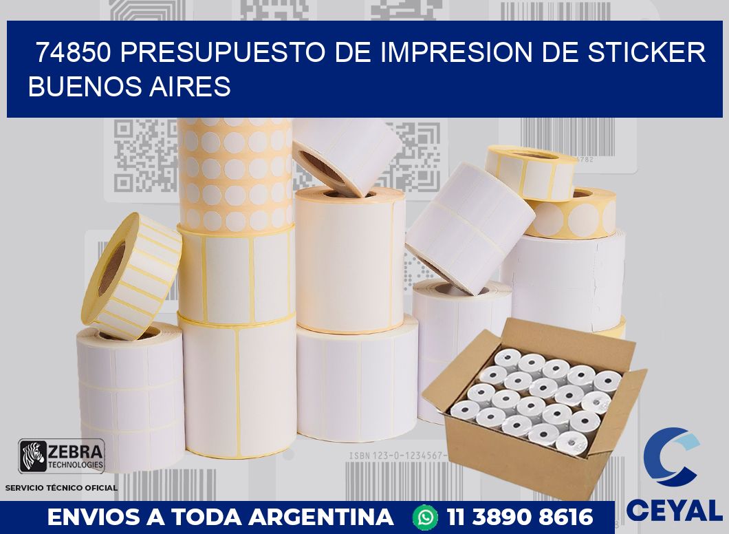 74850 PRESUPUESTO DE IMPRESION DE STICKER BUENOS AIRES