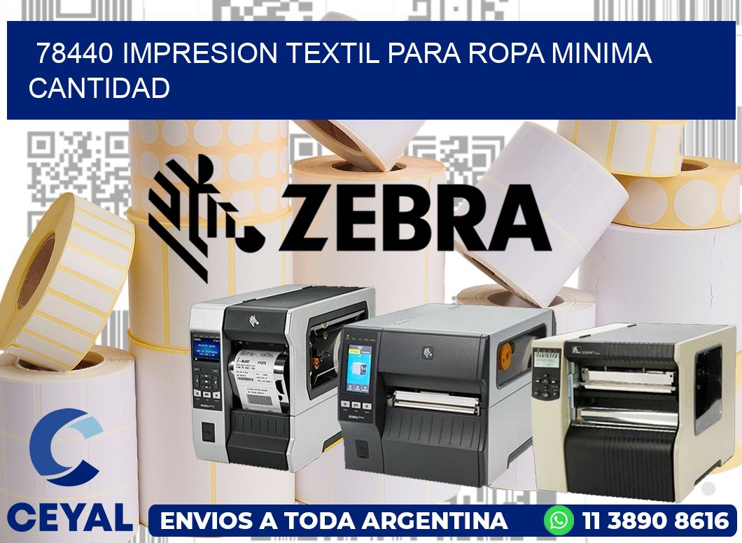 78440 IMPRESION TEXTIL PARA ROPA MINIMA CANTIDAD