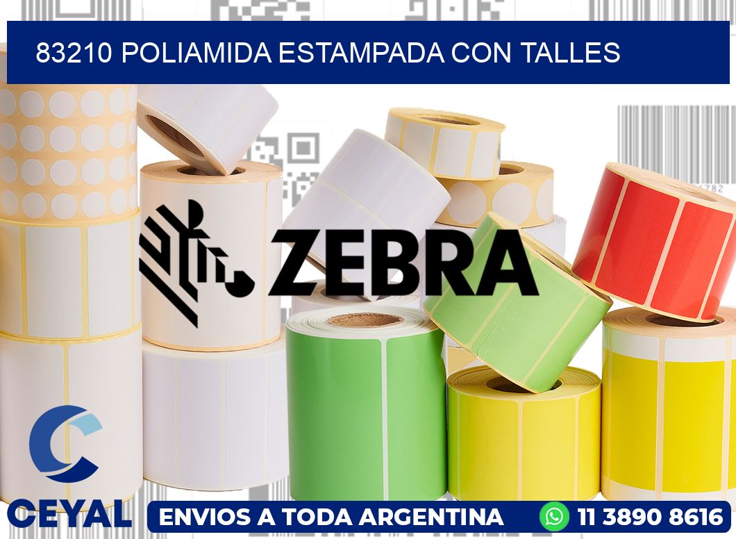83210 POLIAMIDA ESTAMPADA CON TALLES