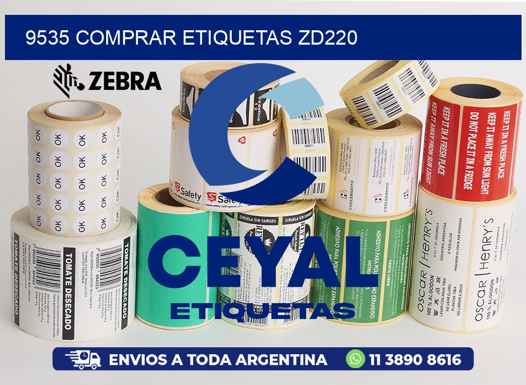 9535 COMPRAR ETIQUETAS ZD220