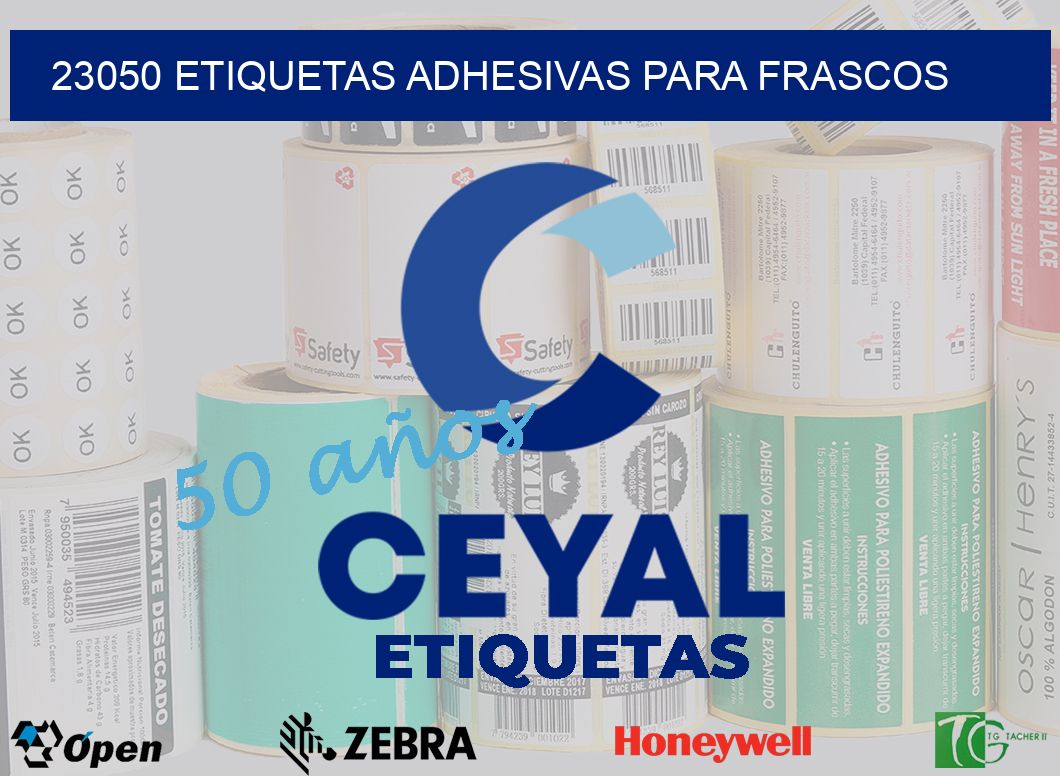 23050 ETIQUETAS ADHESIVAS PARA FRASCOS