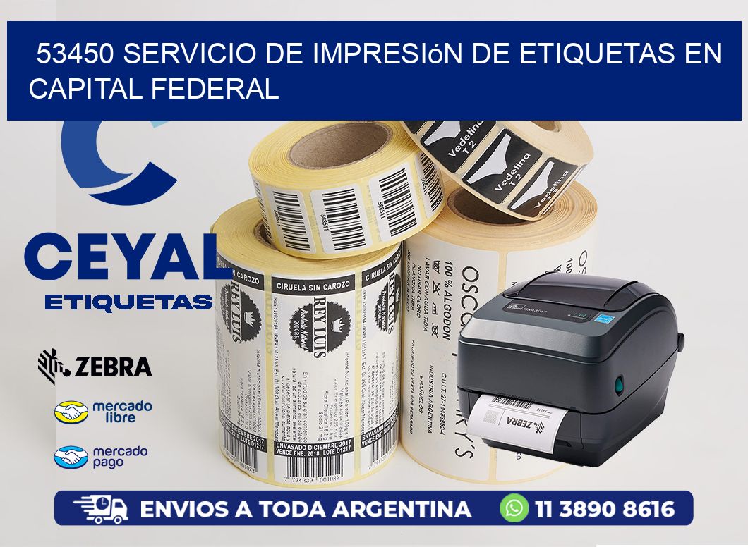 53450 Servicio de Impresión de Etiquetas en Capital Federal