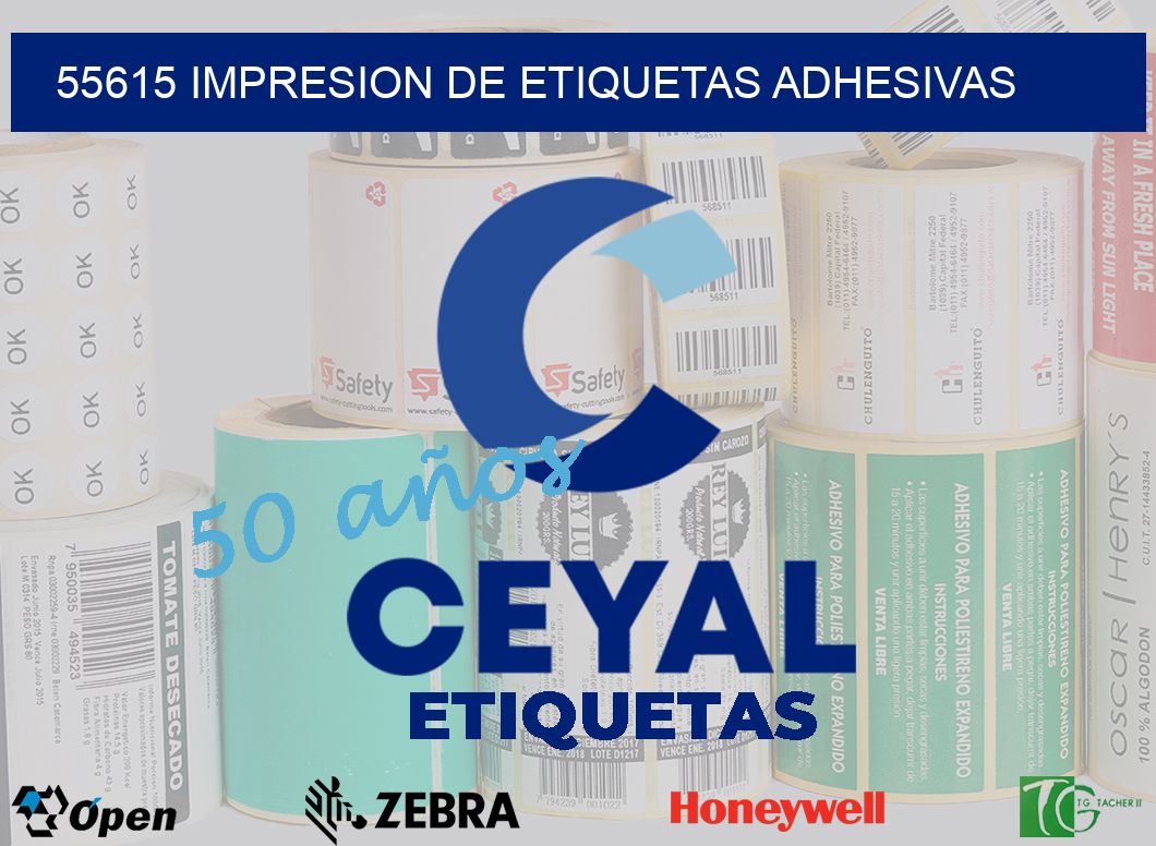 55615 IMPRESION DE ETIQUETAS ADHESIVAS
