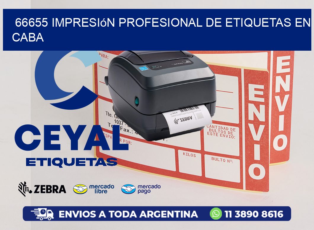 66655 Impresión Profesional de Etiquetas en CABA