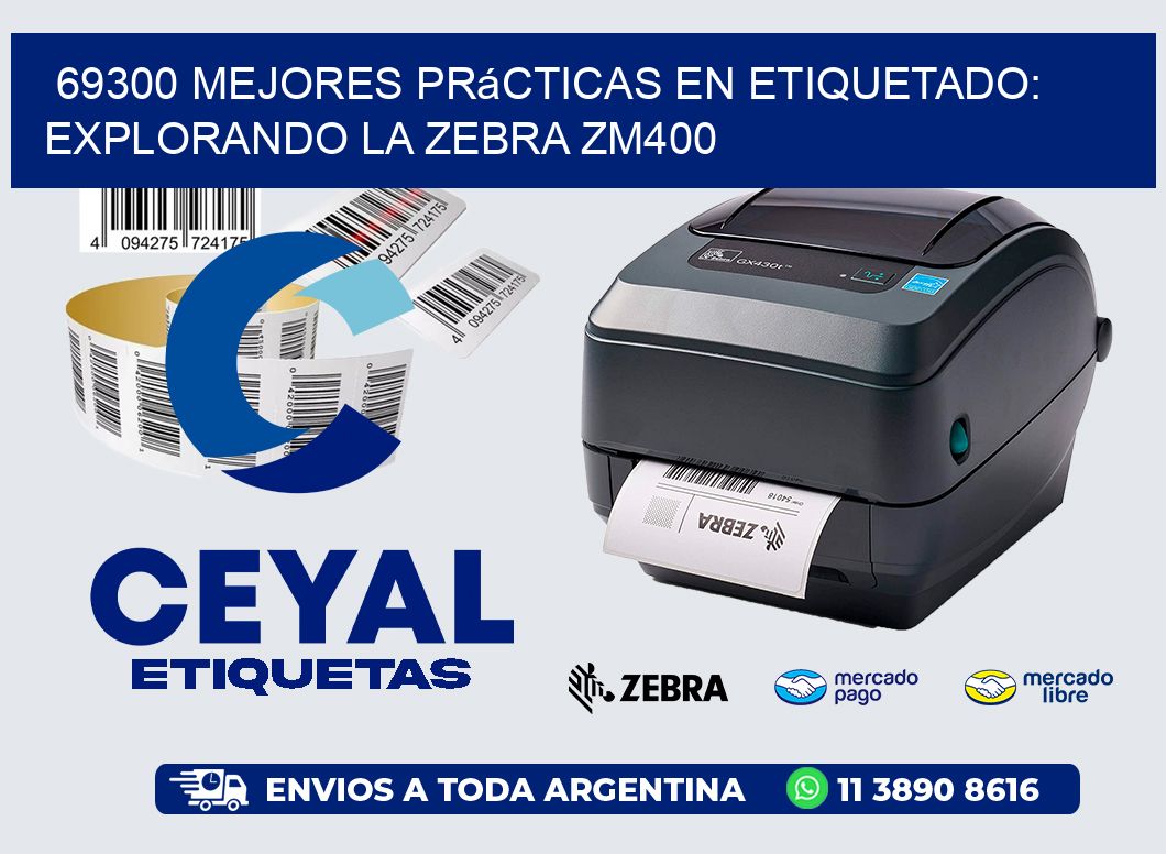 69300 Mejores Prácticas en Etiquetado: Explorando la Zebra ZM400