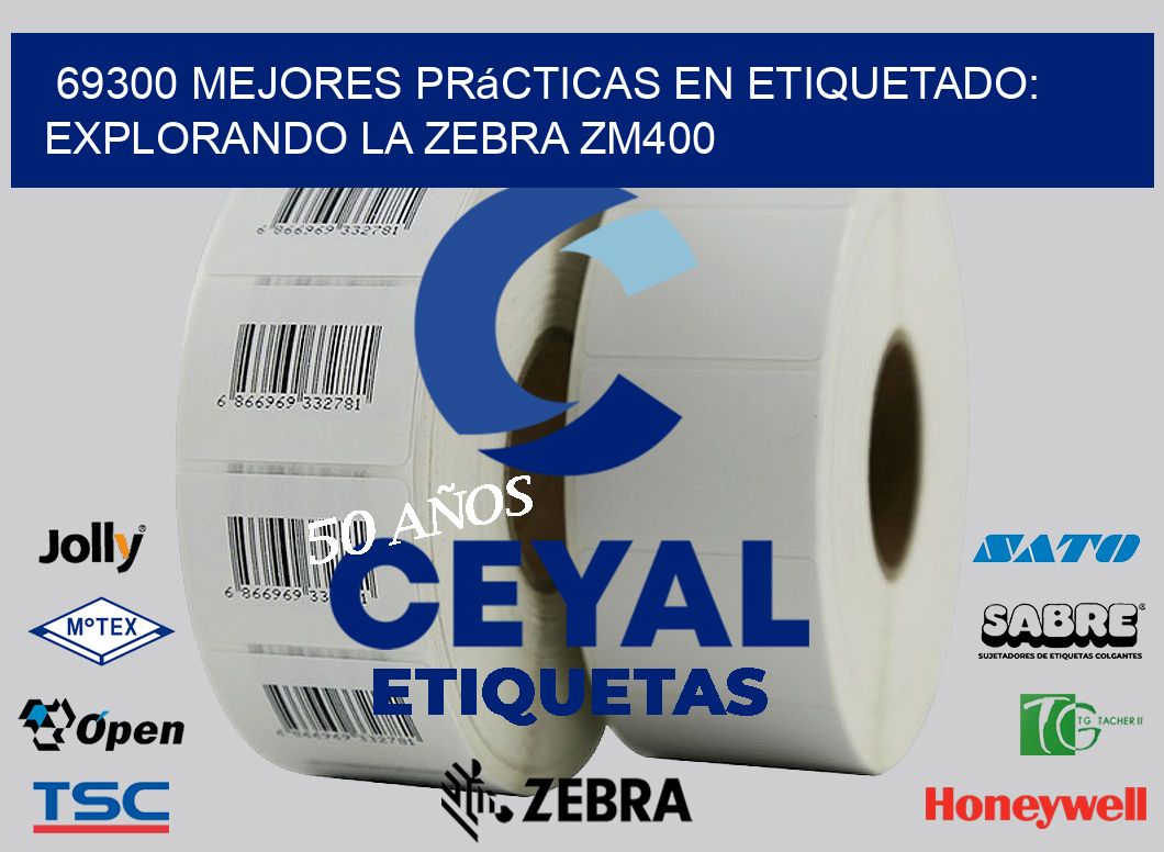 69300 Mejores Prácticas en Etiquetado: Explorando la Zebra ZM400