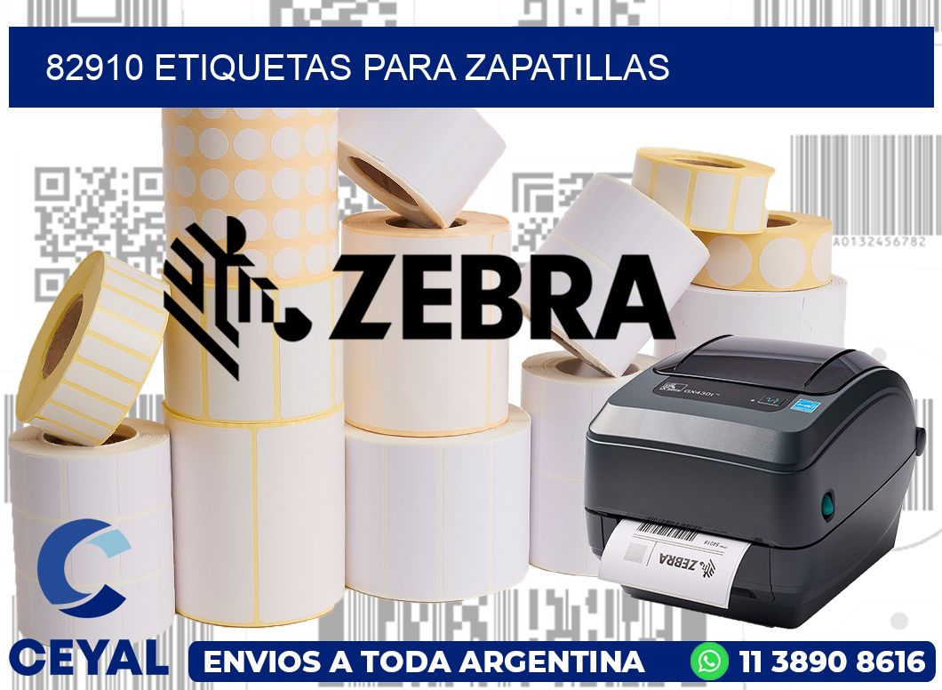 82910 ETIQUETAS PARA ZAPATILLAS