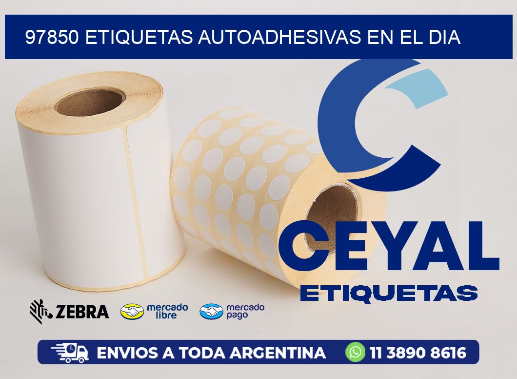 97850 ETIQUETAS AUTOADHESIVAS EN EL DIA
