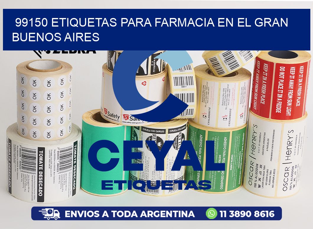 99150 ETIQUETAS PARA FARMACIA EN EL GRAN BUENOS AIRES