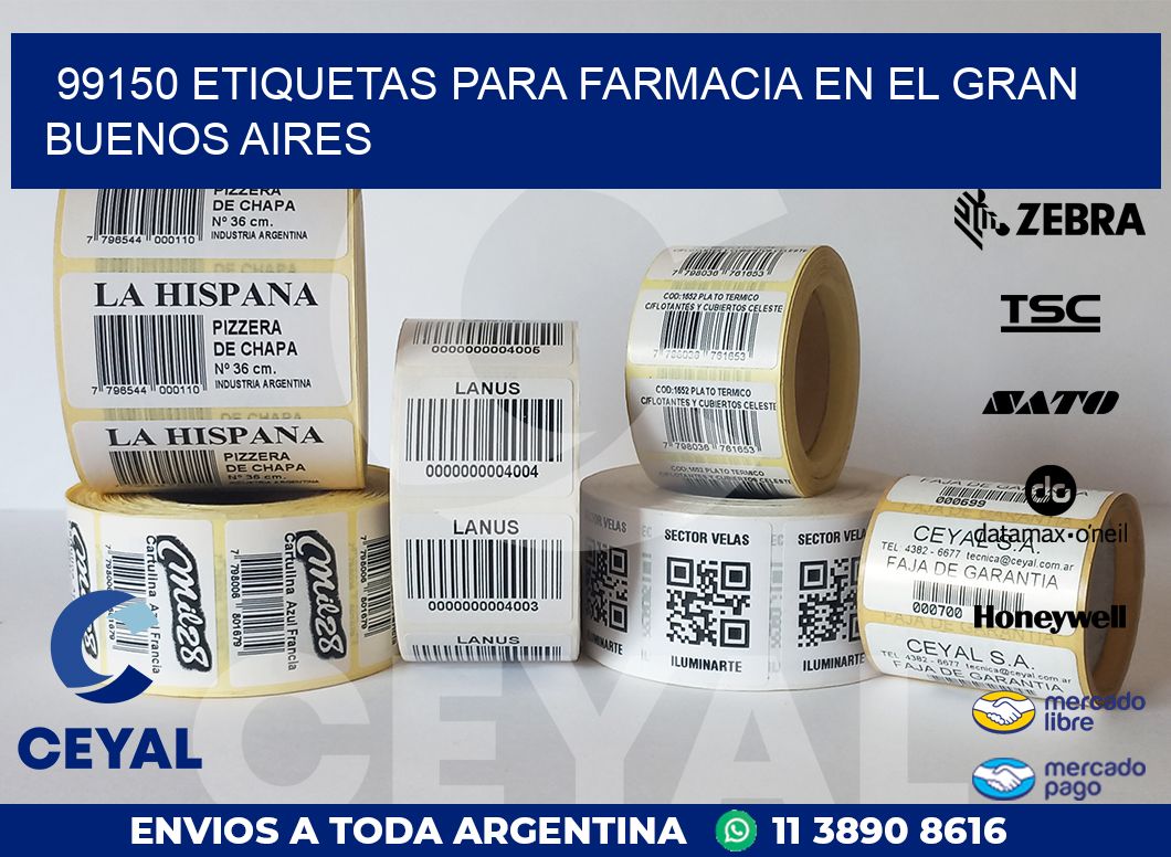 99150 ETIQUETAS PARA FARMACIA EN EL GRAN BUENOS AIRES