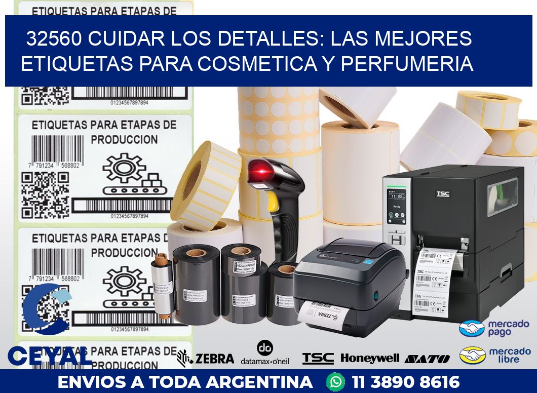 32560 CUIDAR LOS DETALLES: LAS MEJORES ETIQUETAS PARA COSMETICA Y PERFUMERIA