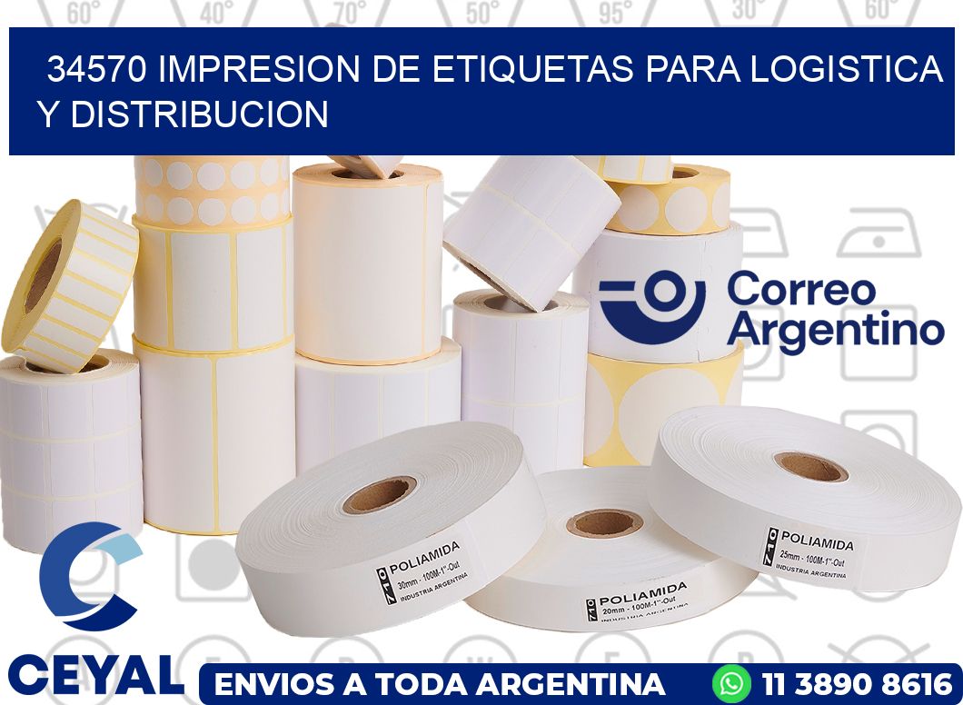 34570 IMPRESION DE ETIQUETAS PARA LOGISTICA Y DISTRIBUCION