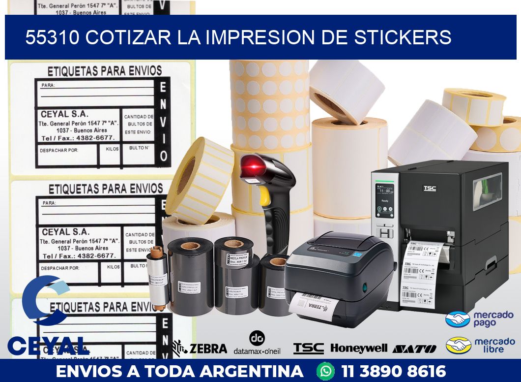 55310 COTIZAR LA IMPRESION DE STICKERS