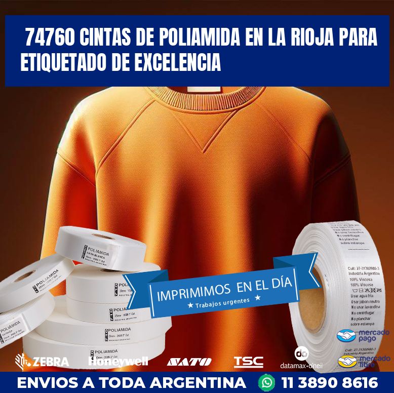 74760 CINTAS DE POLIAMIDA EN LA RIOJA PARA ETIQUETADO DE EXCELENCIA