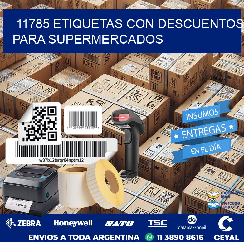 11785 ETIQUETAS CON DESCUENTOS PARA SUPERMERCADOS