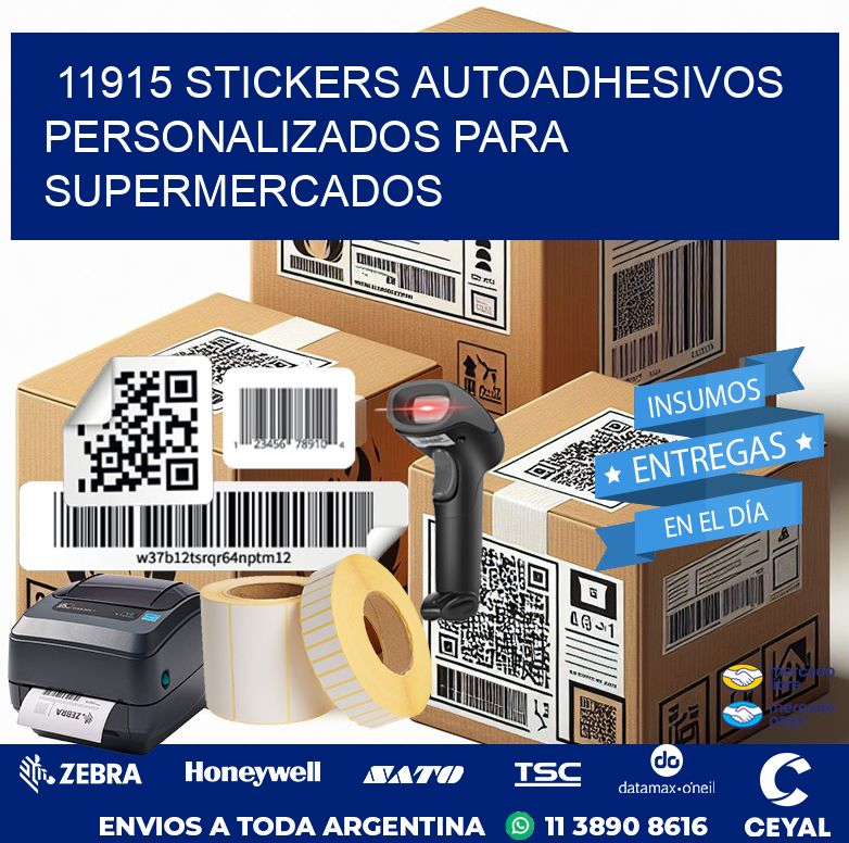 11915 STICKERS AUTOADHESIVOS PERSONALIZADOS PARA SUPERMERCADOS
