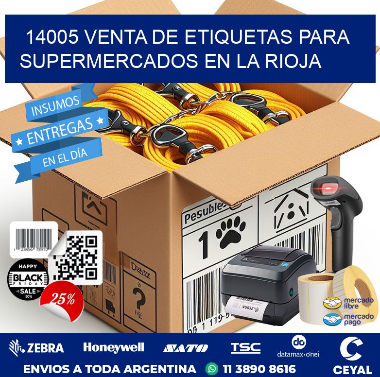 14005 VENTA DE ETIQUETAS PARA SUPERMERCADOS EN LA RIOJA
