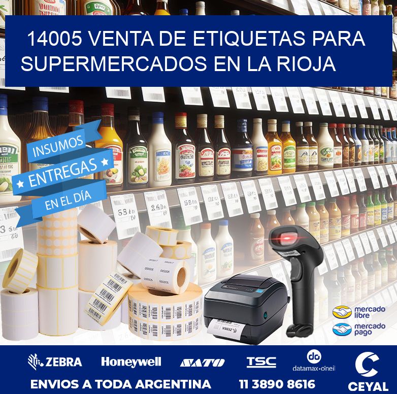 14005 VENTA DE ETIQUETAS PARA SUPERMERCADOS EN LA RIOJA