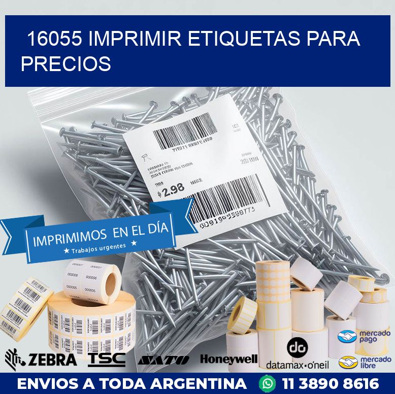 16055 IMPRIMIR ETIQUETAS PARA PRECIOS