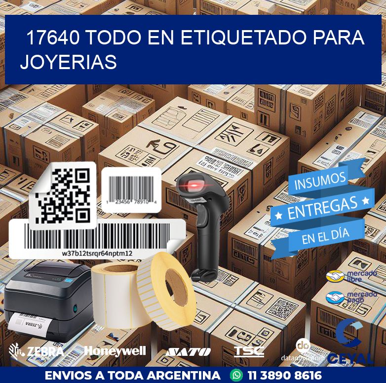 17640 TODO EN ETIQUETADO PARA JOYERIAS