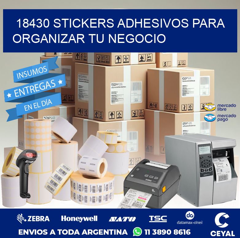 18430 STICKERS ADHESIVOS PARA ORGANIZAR TU NEGOCIO