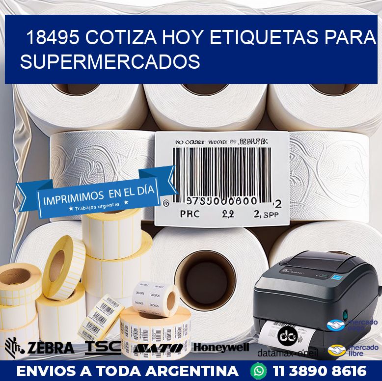 18495 COTIZA HOY ETIQUETAS PARA SUPERMERCADOS