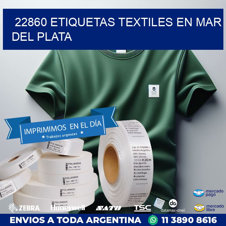 22860 ETIQUETAS TEXTILES EN MAR DEL PLATA