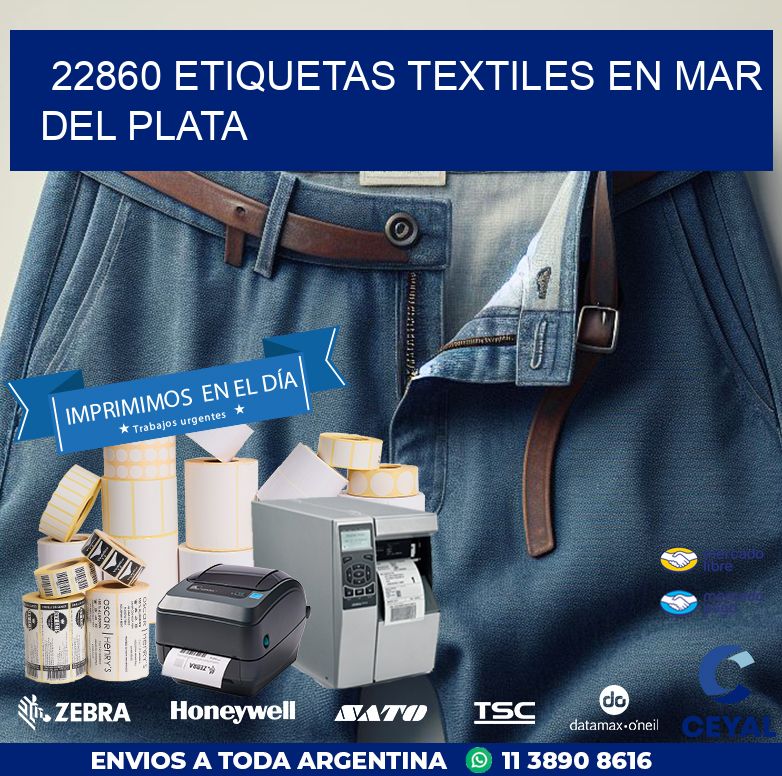 22860 ETIQUETAS TEXTILES EN MAR DEL PLATA