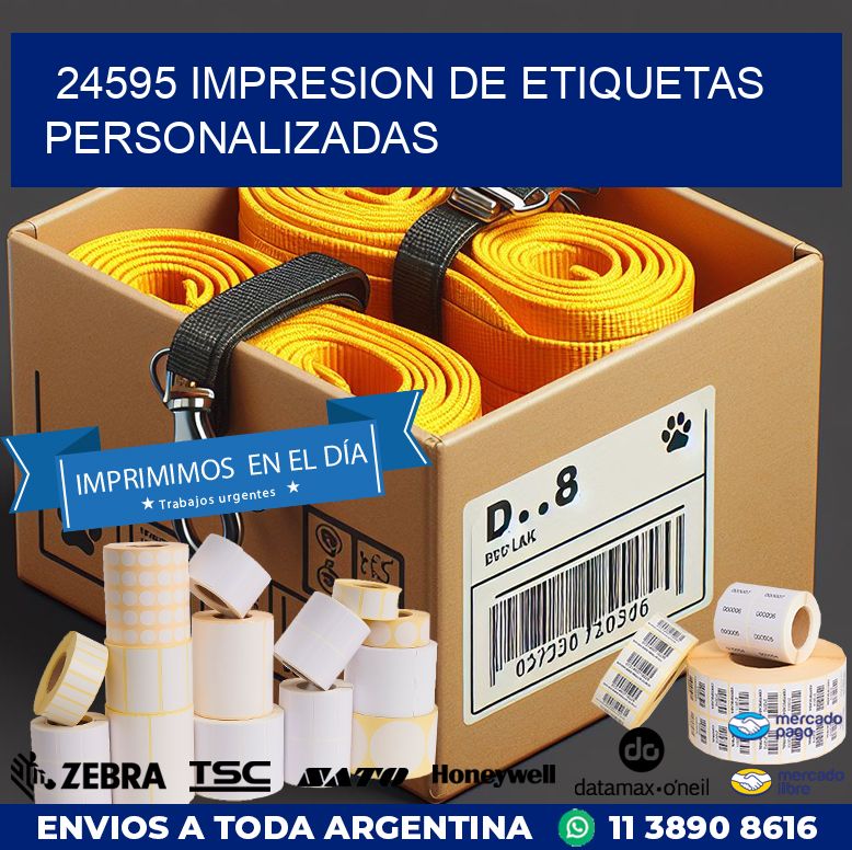 24595 IMPRESION DE ETIQUETAS PERSONALIZADAS