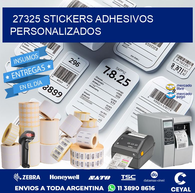 27325 STICKERS ADHESIVOS PERSONALIZADOS