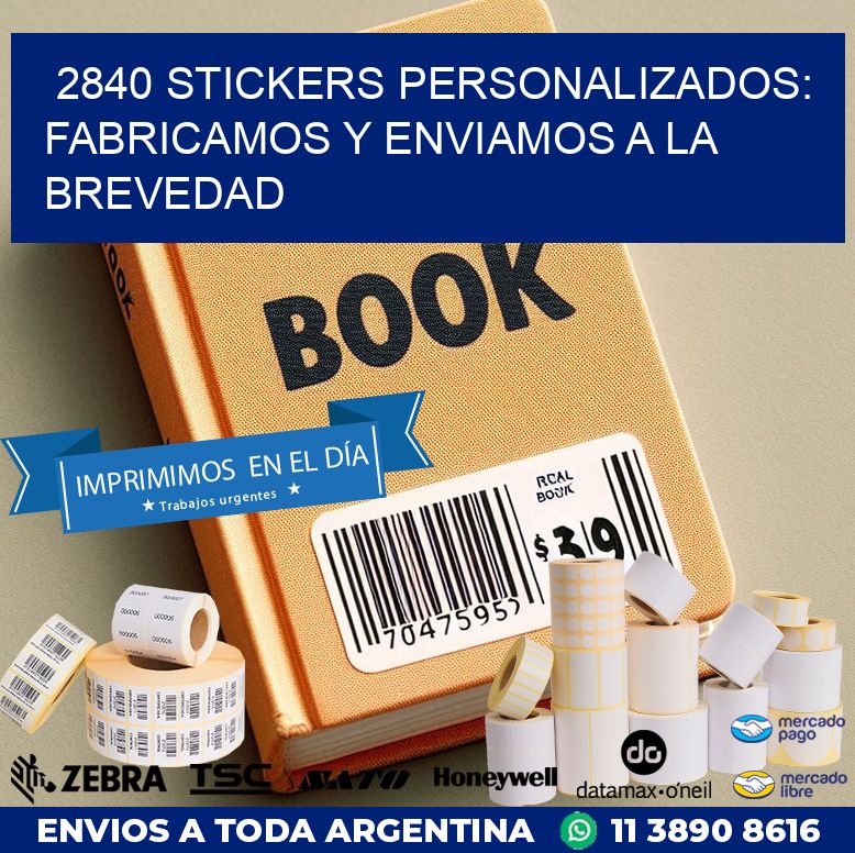 2840 STICKERS PERSONALIZADOS: FABRICAMOS Y ENVIAMOS A LA BREVEDAD