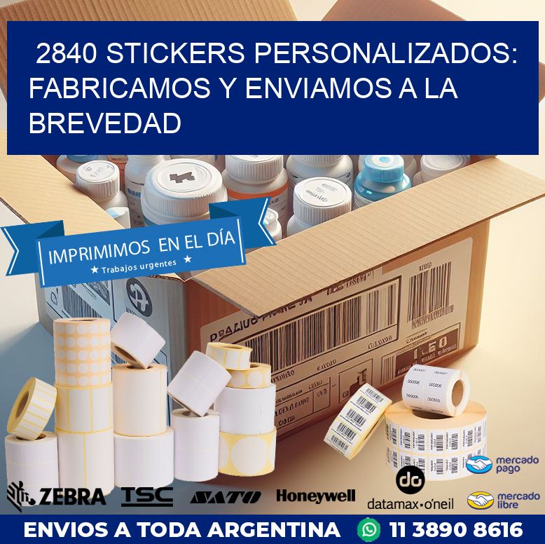 2840 STICKERS PERSONALIZADOS: FABRICAMOS Y ENVIAMOS A LA BREVEDAD