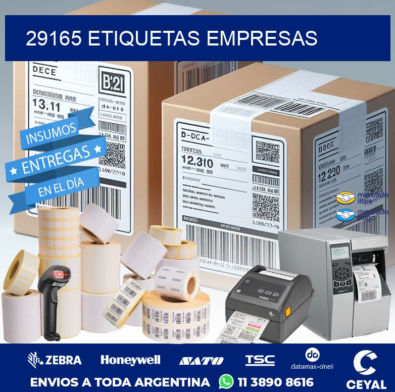 29165 ETIQUETAS EMPRESAS