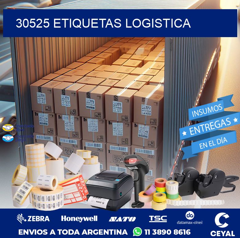 30525 ETIQUETAS LOGISTICA