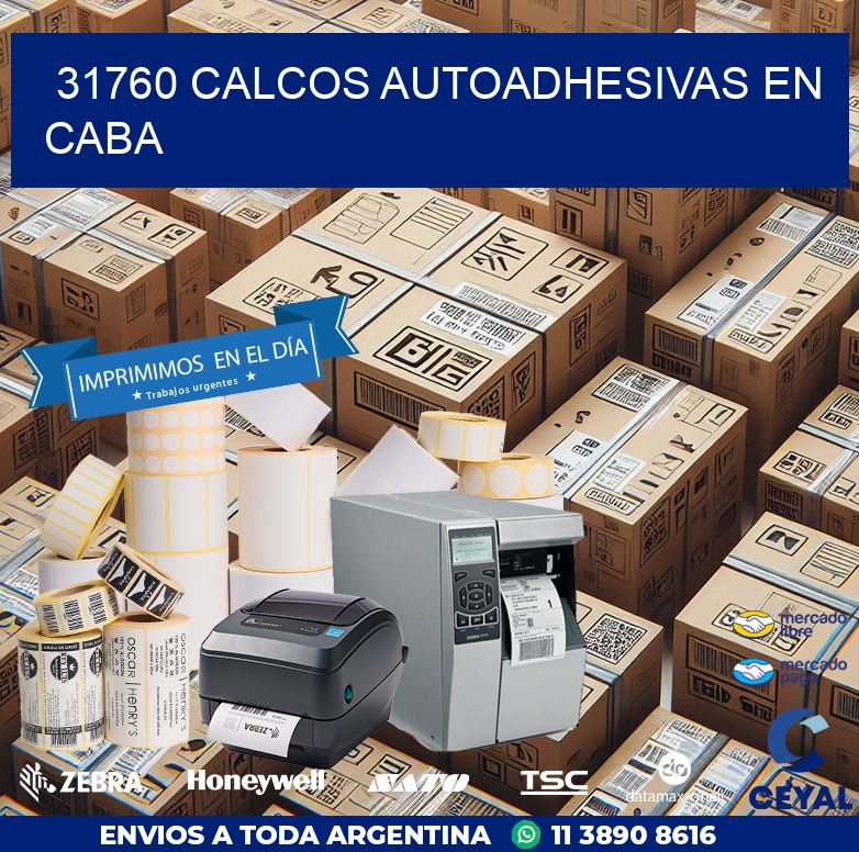 31760 CALCOS AUTOADHESIVAS EN CABA
