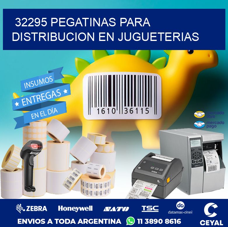 32295 PEGATINAS PARA DISTRIBUCION EN JUGUETERIAS