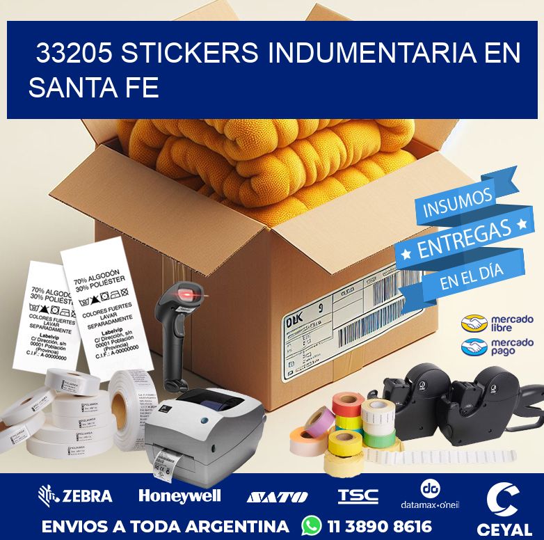 33205 STICKERS INDUMENTARIA EN SANTA FE