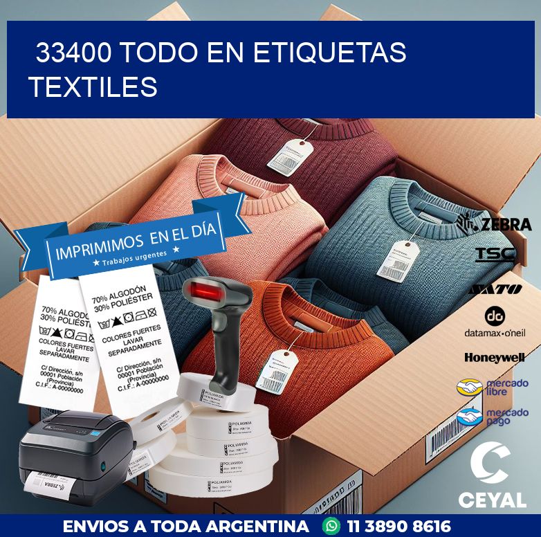 33400 TODO EN ETIQUETAS TEXTILES