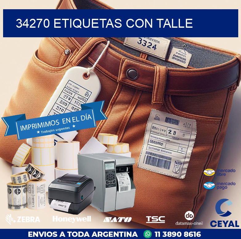 34270 ETIQUETAS CON TALLE