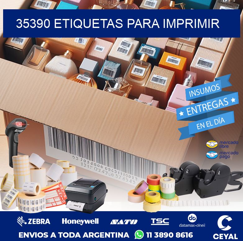 35390 ETIQUETAS PARA IMPRIMIR