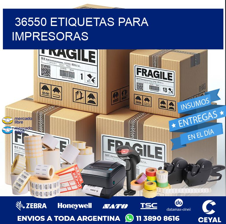 36550 ETIQUETAS PARA IMPRESORAS