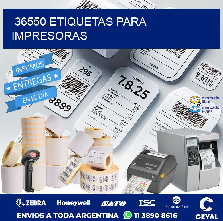 36550 ETIQUETAS PARA IMPRESORAS