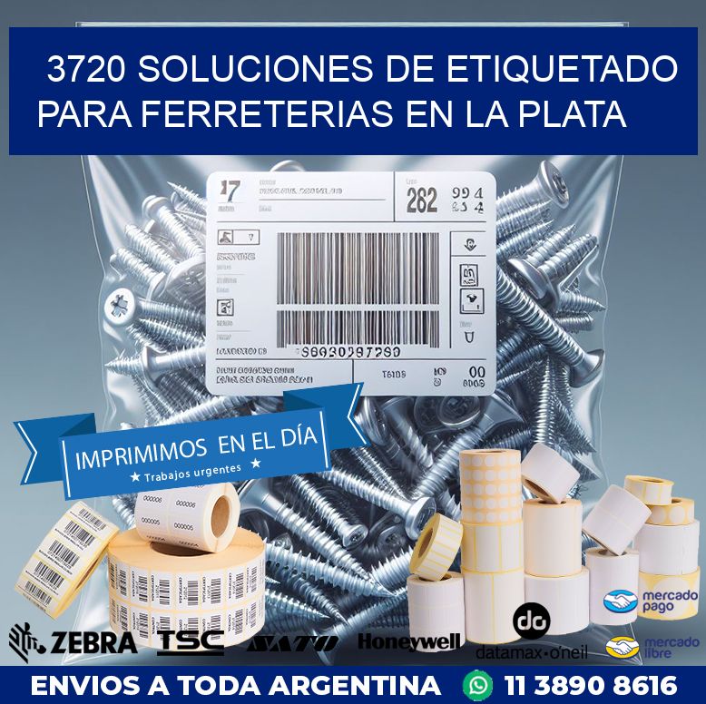 3720 SOLUCIONES DE ETIQUETADO PARA FERRETERIAS EN LA PLATA