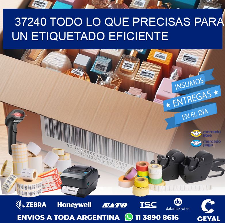 37240 TODO LO QUE PRECISAS PARA UN ETIQUETADO EFICIENTE